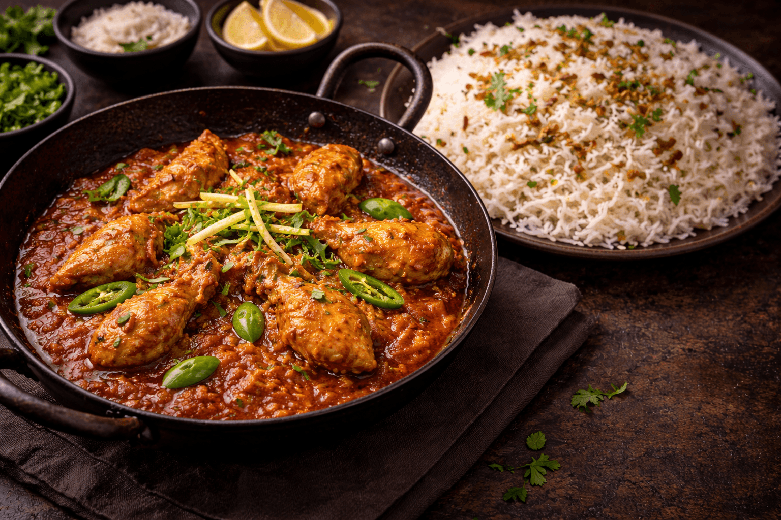 Chicken Karahi Meal